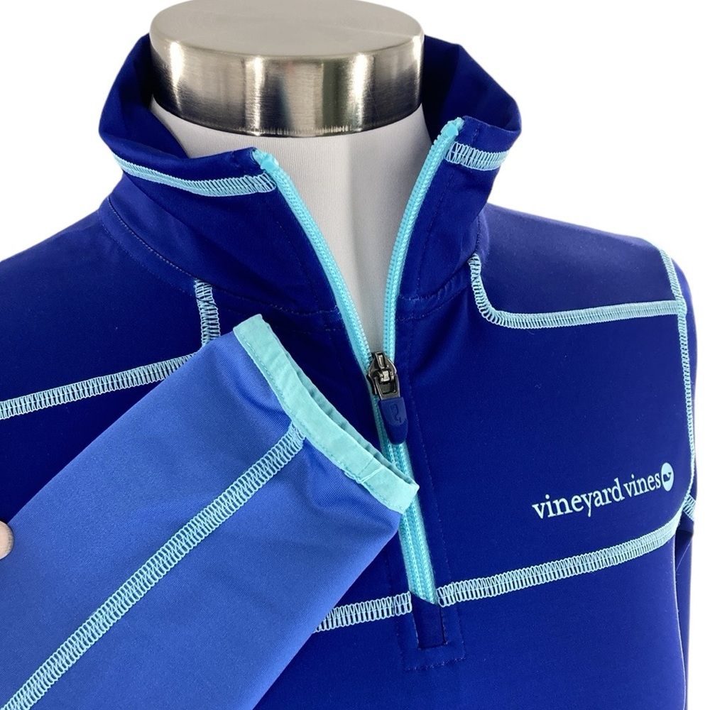 Vineyard Vines Performance Quarter Zip Ombre Tech Top Women’s X-Small